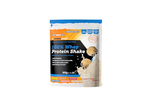 100% whey protein shake integratore per l'attività sportiva 900 grammi