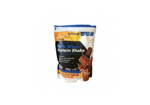 100% whey protein shake integratore proteico gusto choco brownie 900 grammi