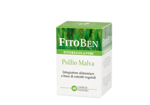 Psillio Malva integratore per il transito intestinale 40 capsule