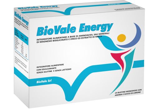 Biovale Energy integratore per combattere stanchezza e affaticamento 14 bustine