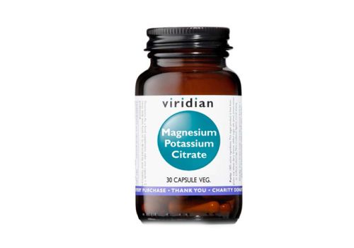 viridian Magnesio Potassio Citrato 30 capsule