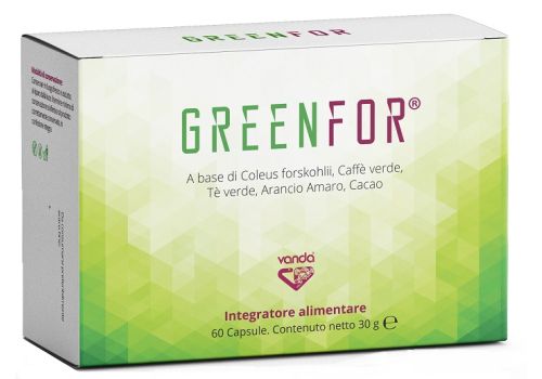 Greenfor integratore per il controllo del peso 30 capsule