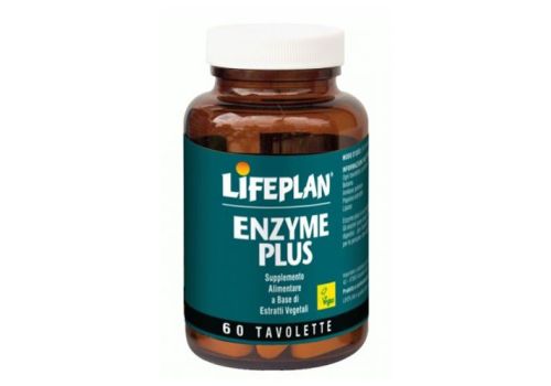 Enzyme Plus integratore per la funzione digestiva 60 tavolette masticabili