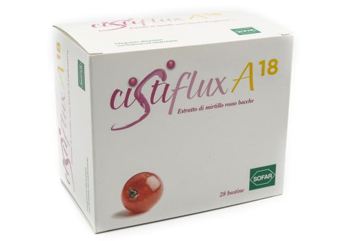 Cistiflux A18 integratore per il benessere delle vie urinarie 28 bustine