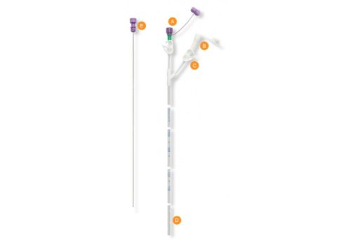 Sondino nasogastrico pur aspirazione 1 pezzo