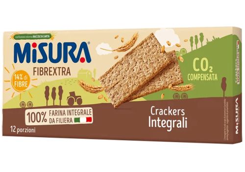 Misura crackers fibre extra crackers ricchi di fibre 385 grammi