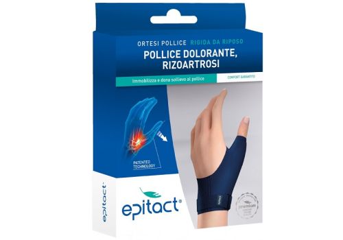 Epitact ortesi pollice rigida da riposo mano destra taglia s