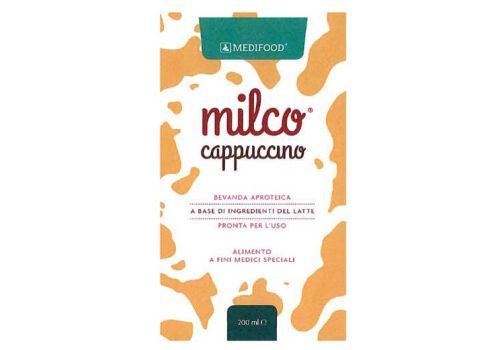 Milco cappuccino bevanda aproteica 6 x 200ml