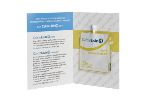 Calciolisin H emulsione coadiuvante in presenza di herpes bustina 5ml