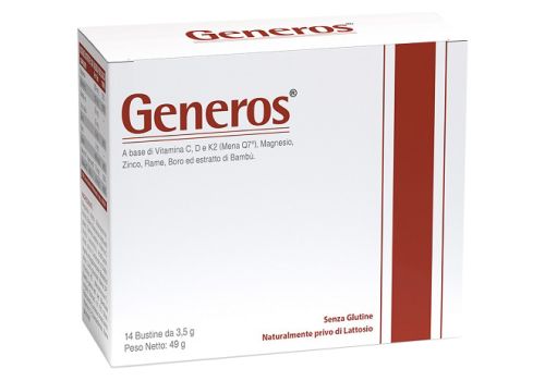 Generos integratore di vitamine e minerali 14 bustine