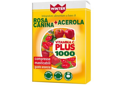 Winter Vit C Plus 1000 integratore per la pelle e il sistema immunitario 30 compresse