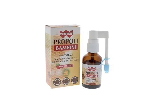 WINTER PROPOLI BAMBINI SPRAY ORALE GUSTO FRAGOLA 20ML