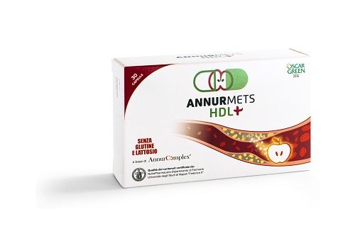 Annurmets Hdl+ integratore per il controllo del colesterolo 30 capsule