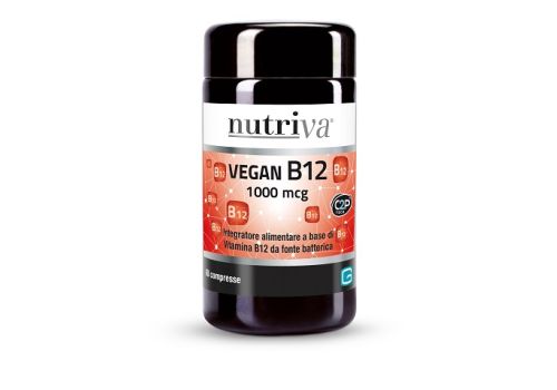 NUTRIVA VEGAN B12 1000MCG 60 COMPRESSE