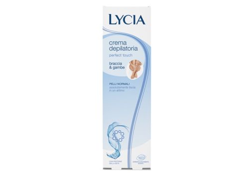 Lycia Crema depilatoria perfect touch braccia gambe per pelli normali 150ml