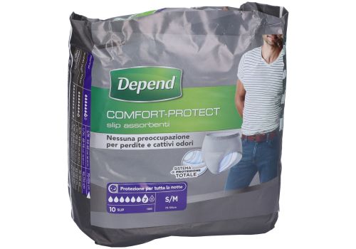 Depend Comfort-Protect Uomo slip assorbenti taglia s/m 10 pezzi