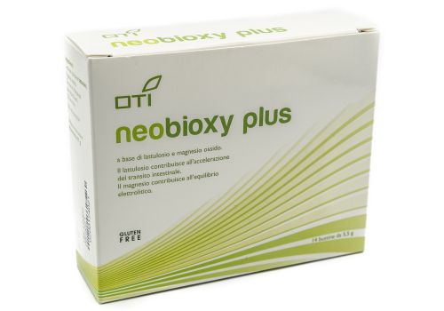 Neo Bioxy Plus integratore per la regolarità del transito intestinale 14 bustine