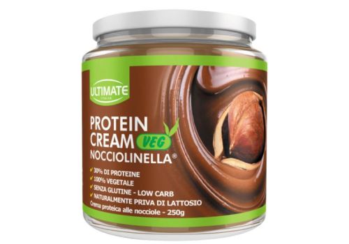 Ultimate protein cream nocciolinella crema proteica spalmabile 250 grammi