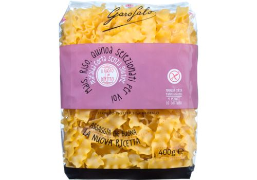 Garofalo senza glutine mafalde corte con mais riso integrale e quinoa 400 grammi
