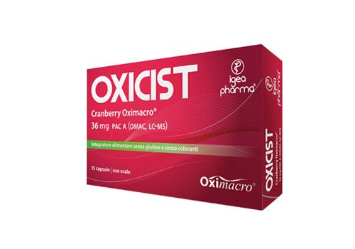 Oxicist integratore per il benessere urinario 15 capsule