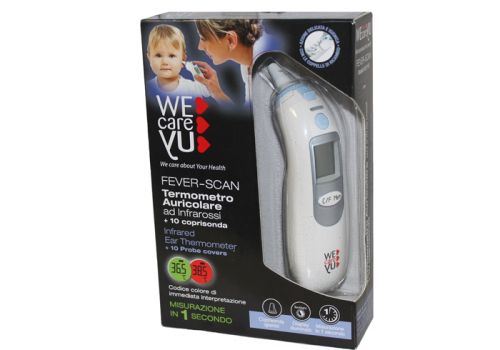 We Care Yu fever-scan termometro auricolare ad infrarossi 1 pezzo