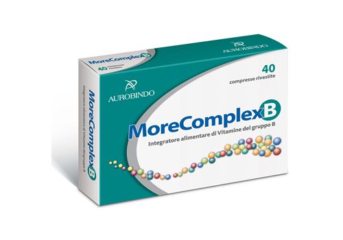 Morecomplex B integratore di vitamine del complesso B 40 compresse
