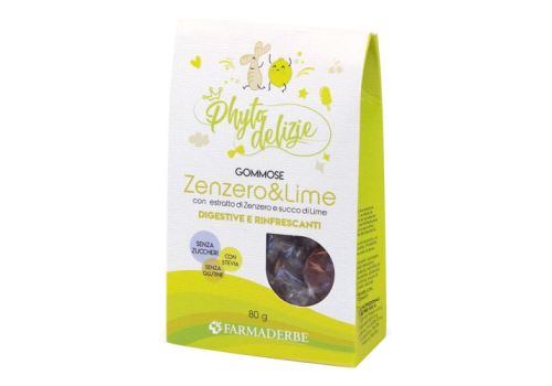 Phyto Delizie gommose zenzero e lime 80 grammi