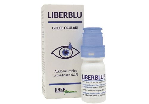Liberblu gocce oculari lubrificanti e rinfrescanti 10ml