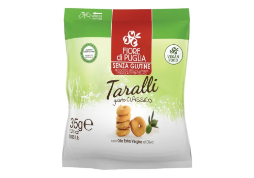 Fiore di puglia taralli senza glutine 35 grammi