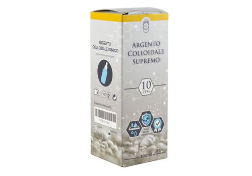 Argento Colloidale Supremo 10 ppm soluzione antimicrobica ad azione topica 100ml