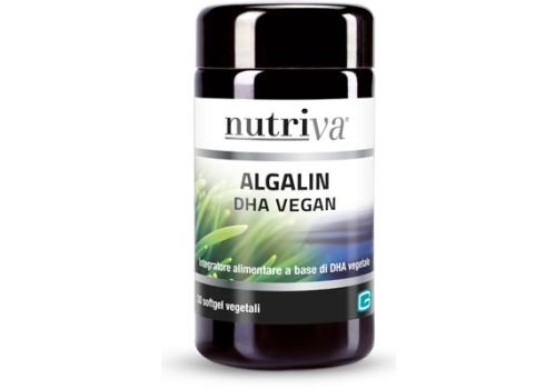 Nutriva Algalin DHA integratore per la funzione cerebrale 30 softgel