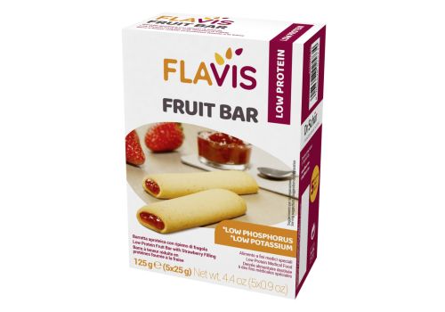 FLAVIS FRUIT BAR 5X25G