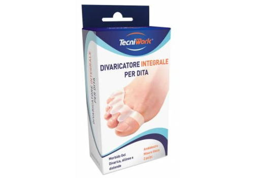 Separatore integrale dita 2 pezzi