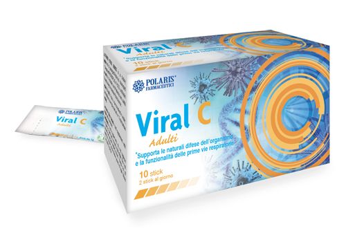 Viral C Adulti integratore per il benessere delle vie respiratorie 10 stick