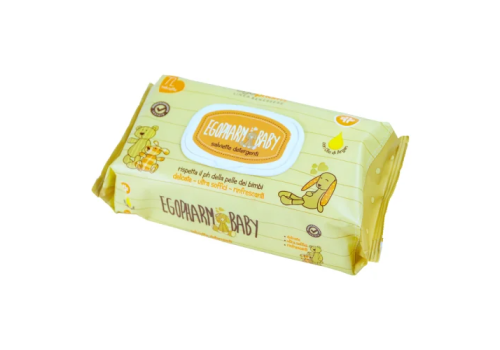 Salviette imbevute baby olio detergenti per bambini 72 pezzi