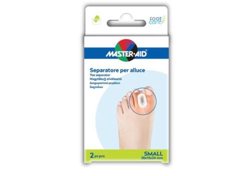 Master-Aid Foot Care separatore per alluce in gel taglia s 2 pezzi