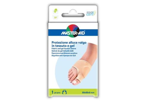 Master Aid Foot Care protezione alluce valgo in tessuto e gel