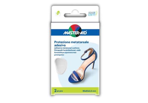 Master Aid Foot Care protezione metatrsale adesiva trasparente 2 pezzi