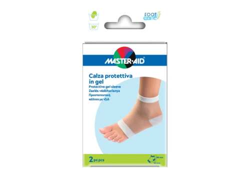 Master-Aid Foot Care calza protettiva in gel 2 pezzi