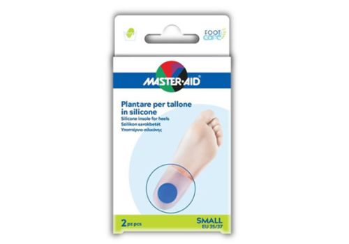 Master Aid Foot Care plantare per tallone in silicone taglia s 2 pezzi