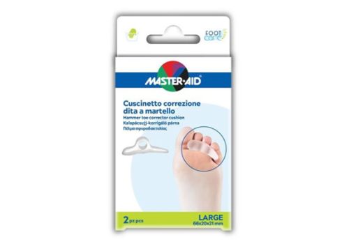 Master Aid Foot Care correttore dita a martello taglia l 2 pezzi