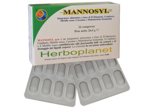 Mannosyl New integratore per il benessere delle vie urinarie 24 compresse