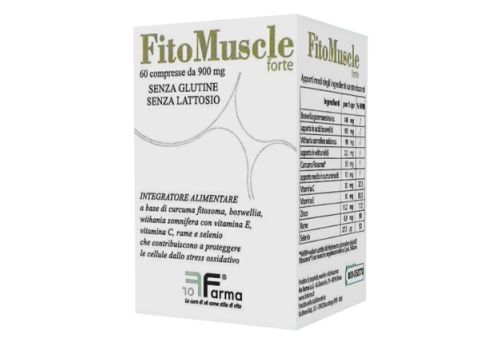 FitoMuscle Forte integratore per il benessere muscolare e articolare 60 compresse
