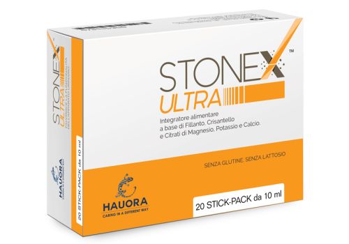 Stonex Ultra integratore per il benessere delle vie urinarie 20 stick pack
