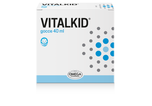 Vitalkid integratore multivitaminico con zinco gocce orali 40ml