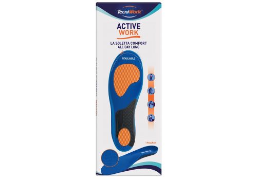Active Work solette per calzature da lavoro ritagliabili misura l 44-45 paio