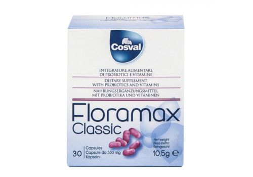 Floramax Classic integratore per il benessere intestinale 30 capsule