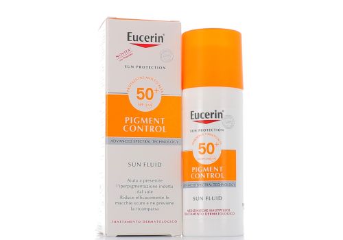 EUCERIN PIGMENT CONTROL SUN FLUID SPF50+ 50ML | offerta speciale