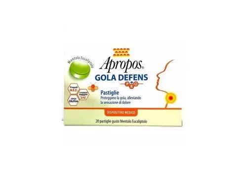 APROPOS GOLA DEFENS PRO 20 PASTIGLIE MENTA