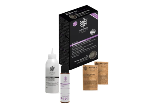 Organics Cosmetics colorore in olio per capelli 5/1 castano chiaro cenere